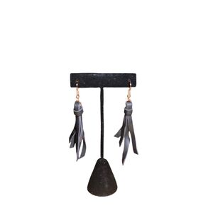 Handcrafted Genuine Suede Fringe Earrings